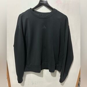 Adidas Black Crewneck Sweater